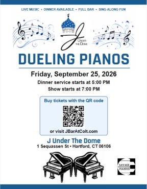 Dueling Pianos - September 25, 2026 - J Under the Dome