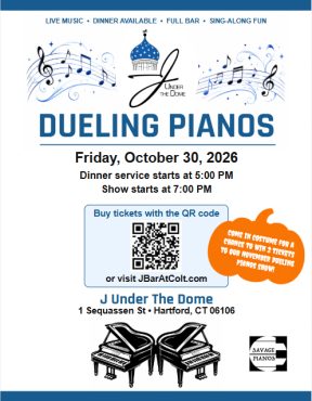 Dueling Pianos - October 30, 2026 - J Under the Dome